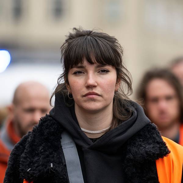 Carla Hinrichs, Sprecherin der „Letzten Generation“, ist zu einer Haftstrafe verurteilt worden – ausgesetzt zur Bewährung. (Archivbild)