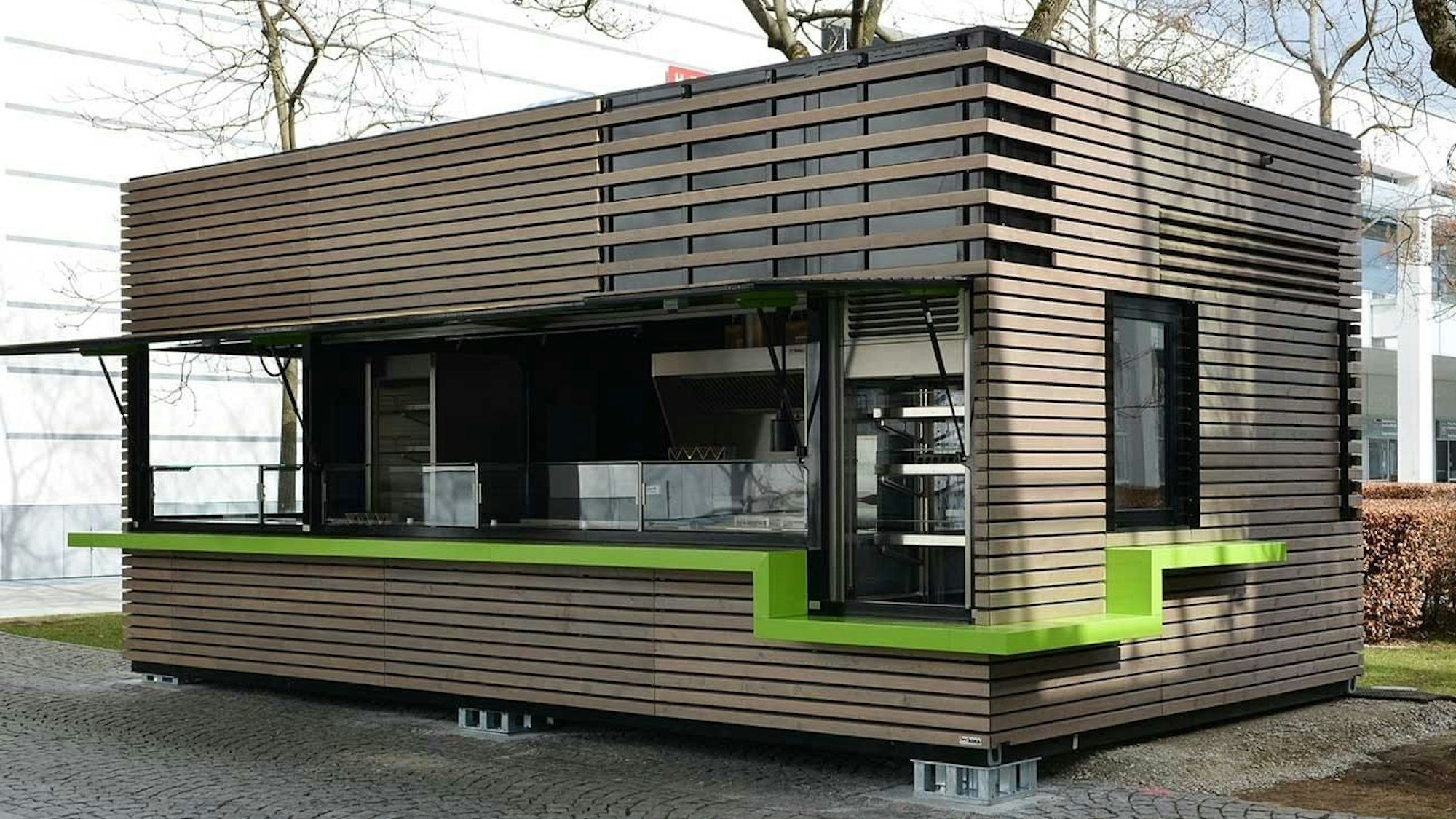 So könnte ein potenzieller Gastro-Container am Neumarkt aussehen.