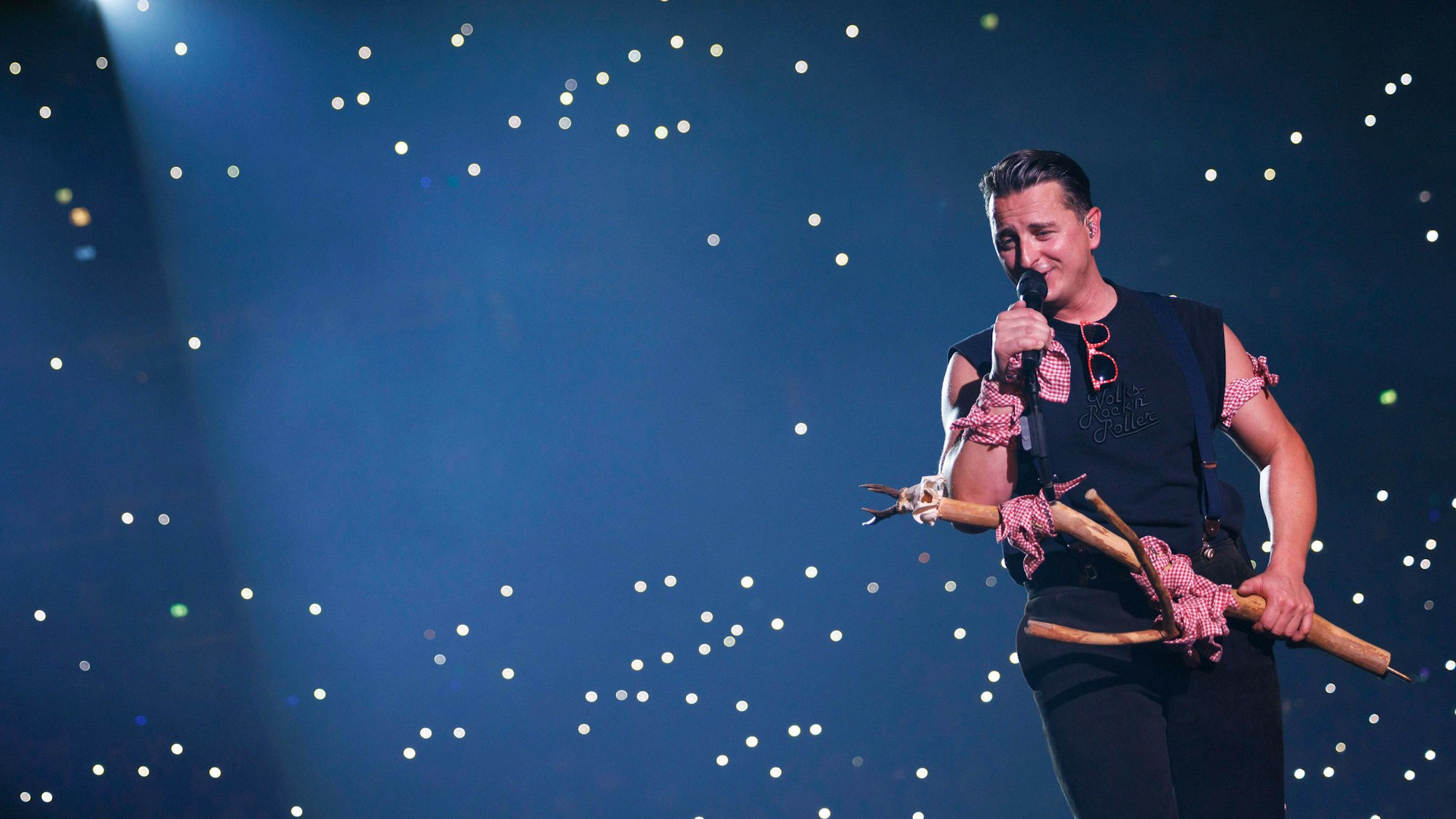 Andreas Gabalier bei seinem Konzert in Köln.