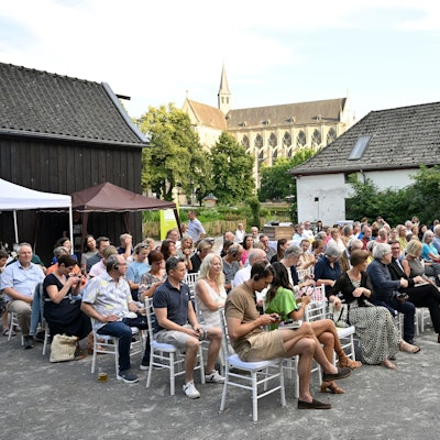 Das Publikum während einer Lesung aus dem vergangenen Jahr.