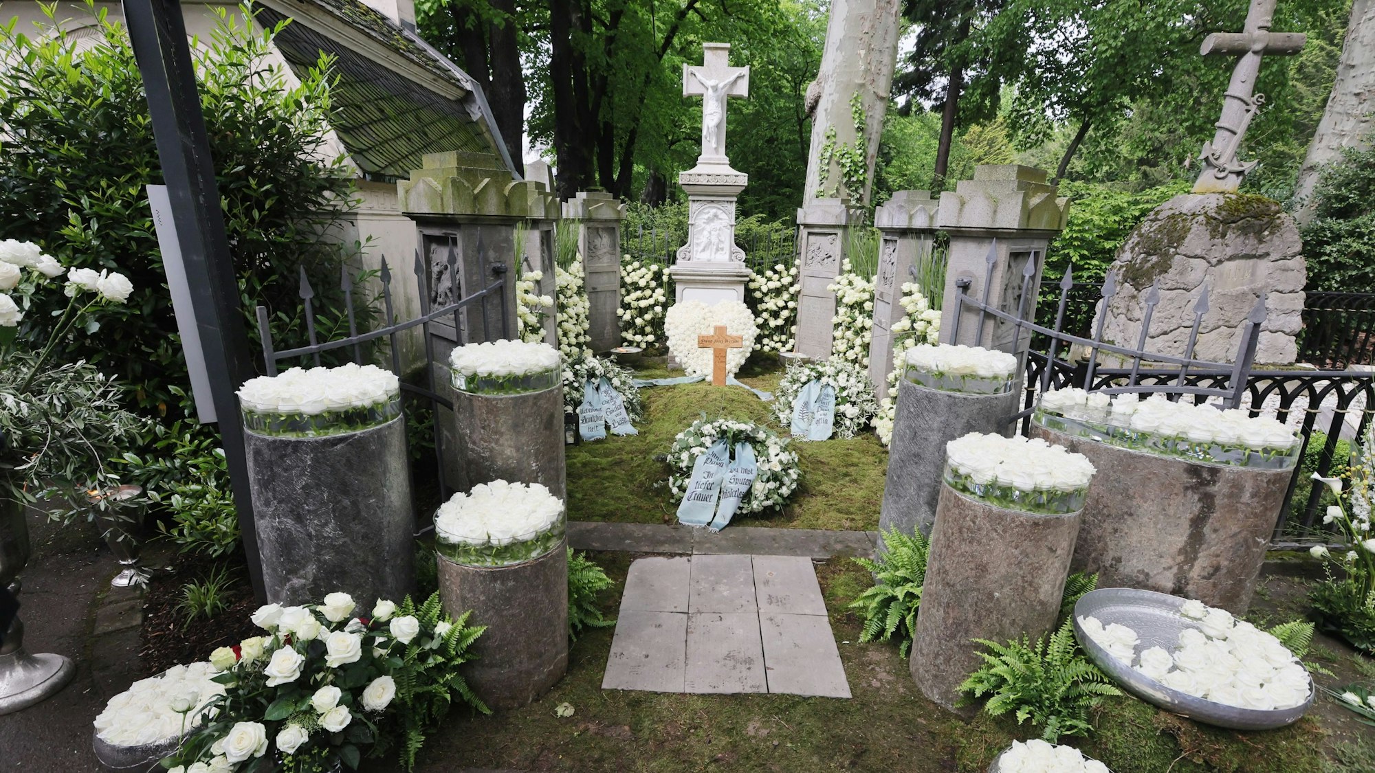 Verabschiedung Franz-Josef Wernze, einen Tag vorher wurde er im engsten Familienkreis Beigesetzt, 12.05.2023, Bild: Herbert Bucco