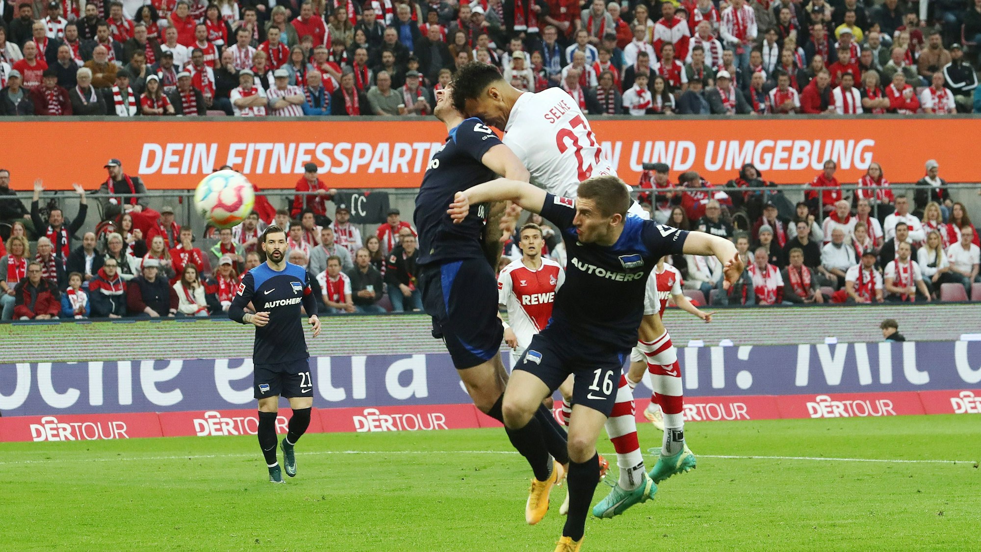 Davie Selke bei seinem Treffer zum 1:0