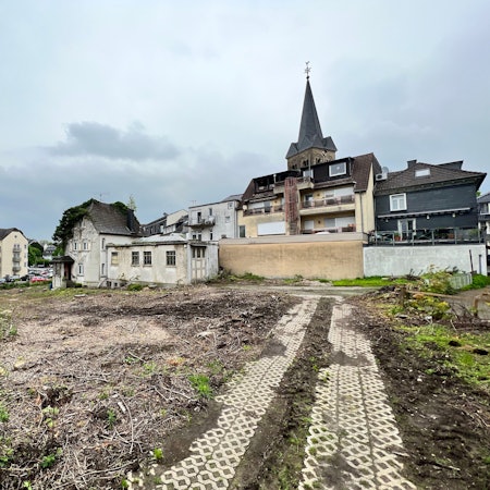 Das Bauareal an der Friedrich-Goetze-Straße in Burscheid
