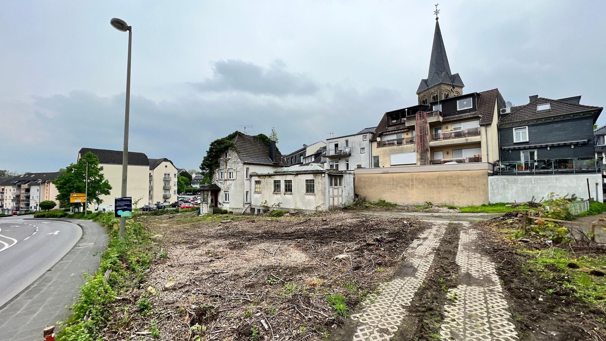 Das Bauareal an der Friedrich-Goetze-Straße in Burscheid