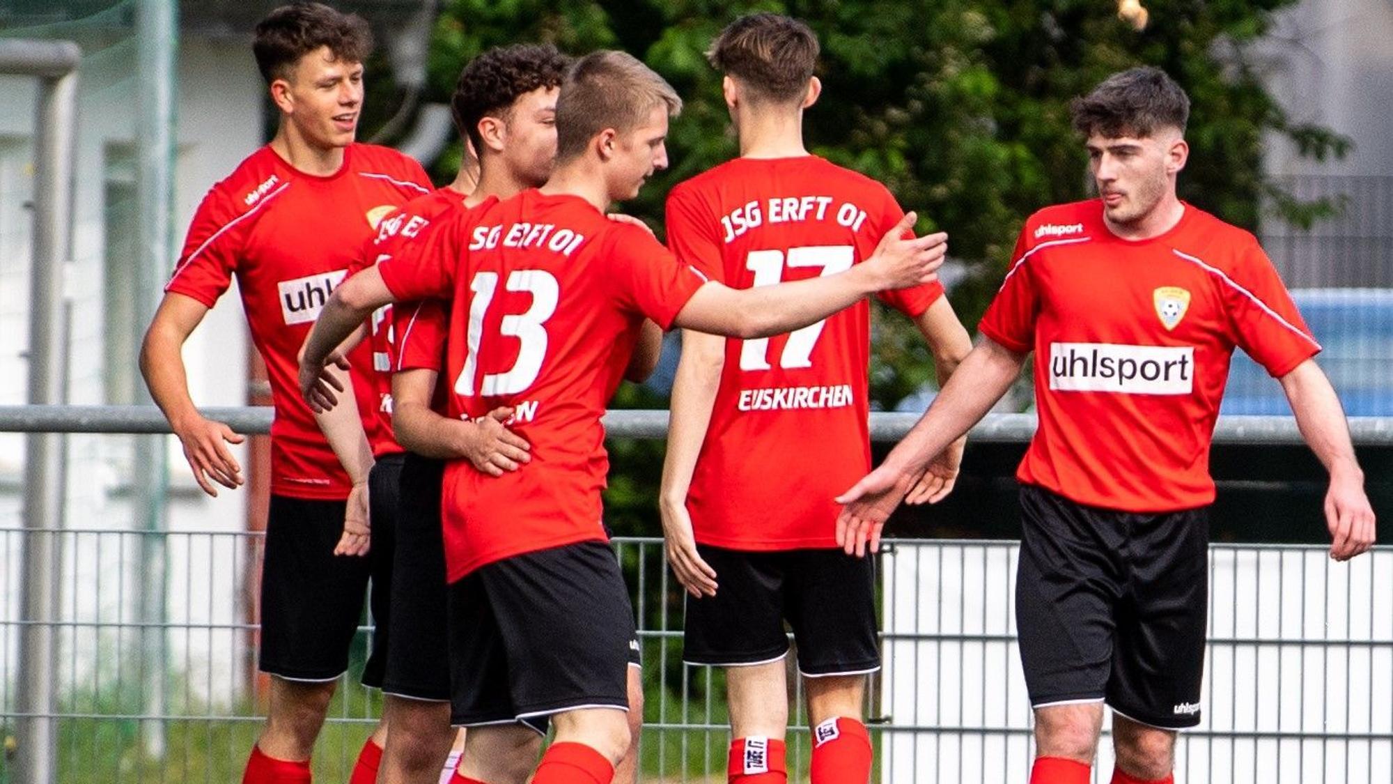 Die JSG Erft verspielt gegen den SV Schlebusch eine 3:0-Führung. Am Ende heißt es 3:3.