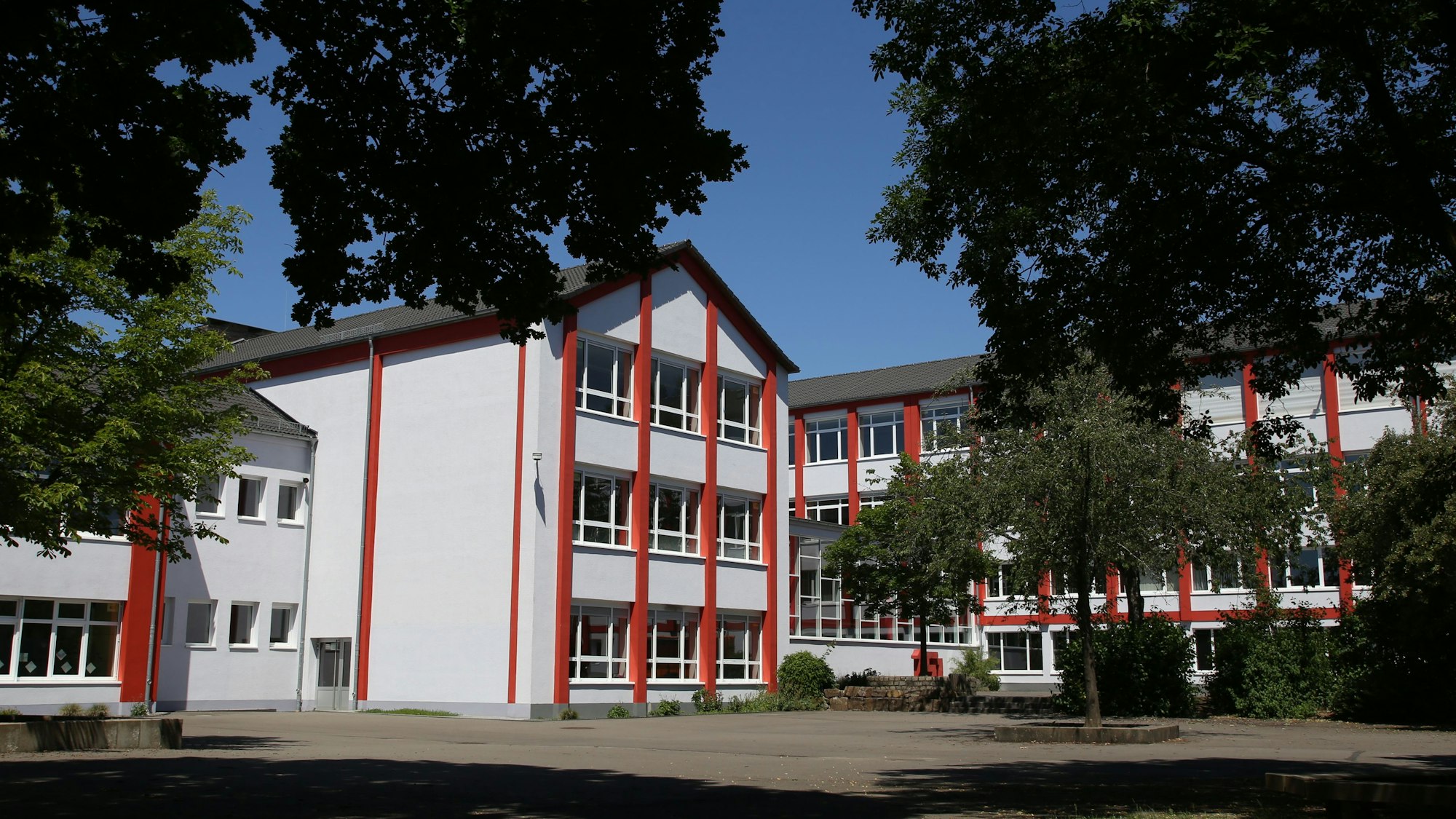 Das Hollenberg-Gymnasium in Waldbröl.