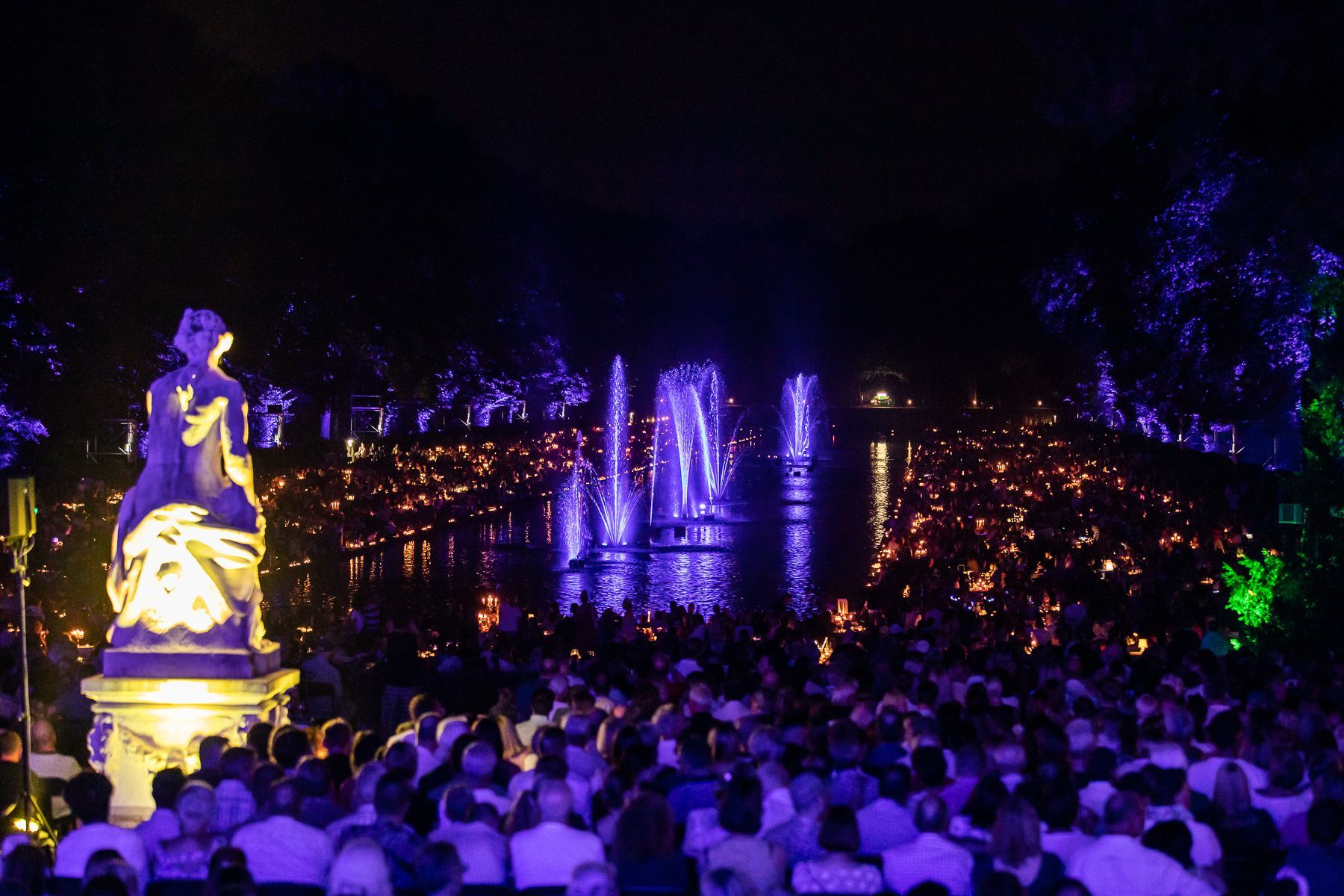 Lichterfest auf Schloss Benrath 2022