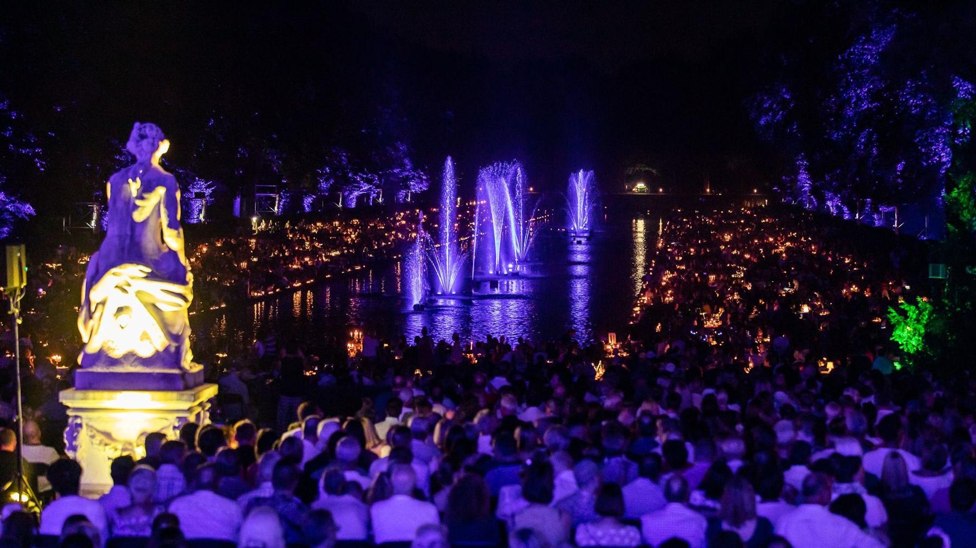 Lichterfest auf Schloss Benrath 2022