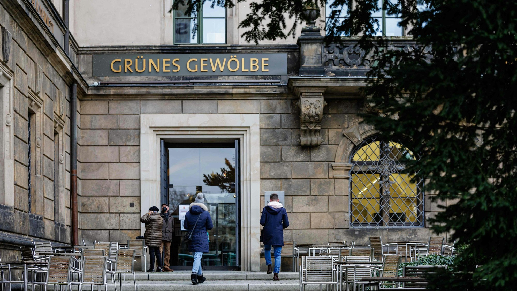Das Gründe Gewölbe in Dresden.
