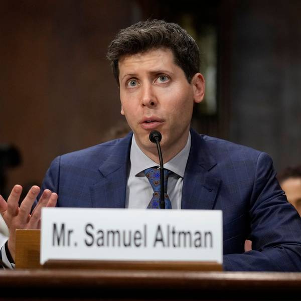 OpenAI-CEO Sam Altman spricht am Dienstag vor einem Ausschuss des US-Senats. Er betonte die Gefahr von Künstlicher Intelligenz bei Wahlen und forderte Regulierung der Technik.