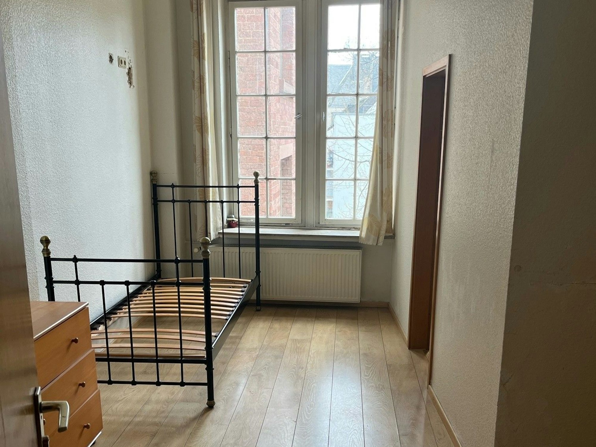 Ein Gästetzimmer im Weinhaus Brungs.