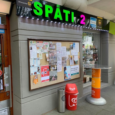 Der Kiosk Späti2 im Agnesviertel in Köln am 17. Mai 2023.