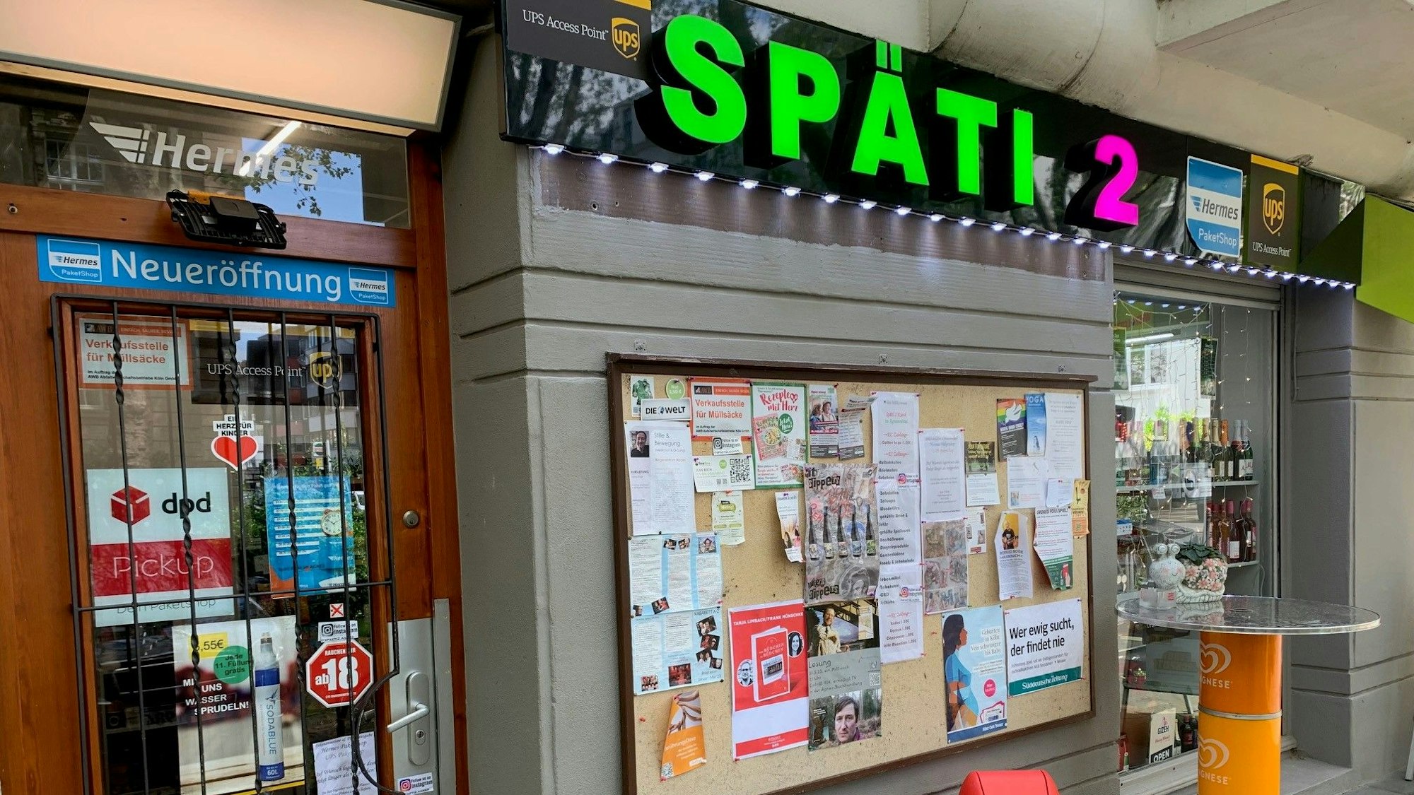 Der Kiosk Späti2 im Agnesviertel in Köln am 17. Mai 2023.