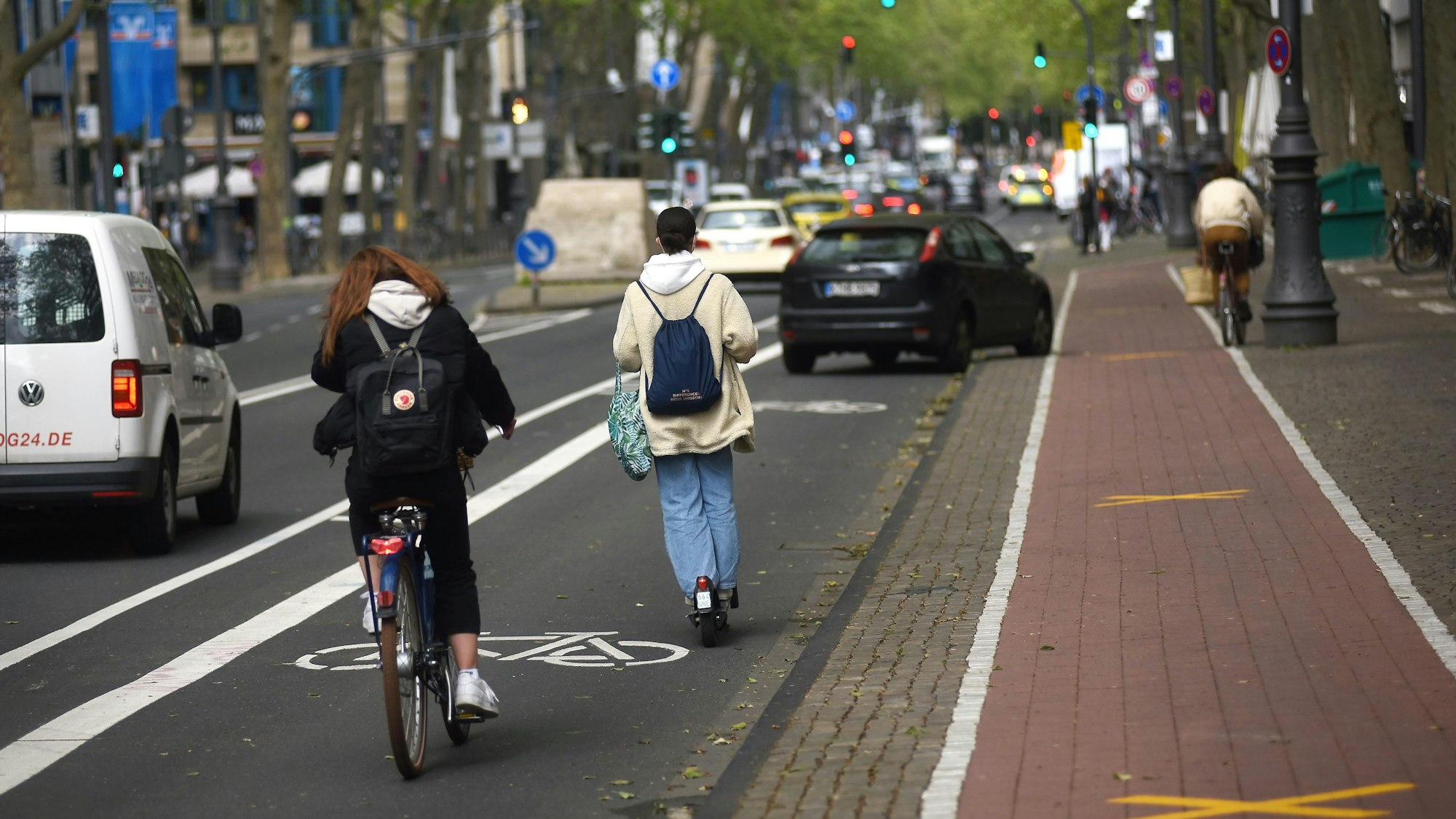 Kölner legen im Schnitt nur noch jeden vierten Weg mit dem Auto zurück.