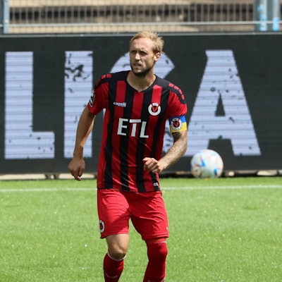 FC Viktoria Köln vs. SV Wehen Wiesbaden, 3. Liga, Marcel Risse (Viktoria), 06.08.2022, Bild: Herbert Bucco
