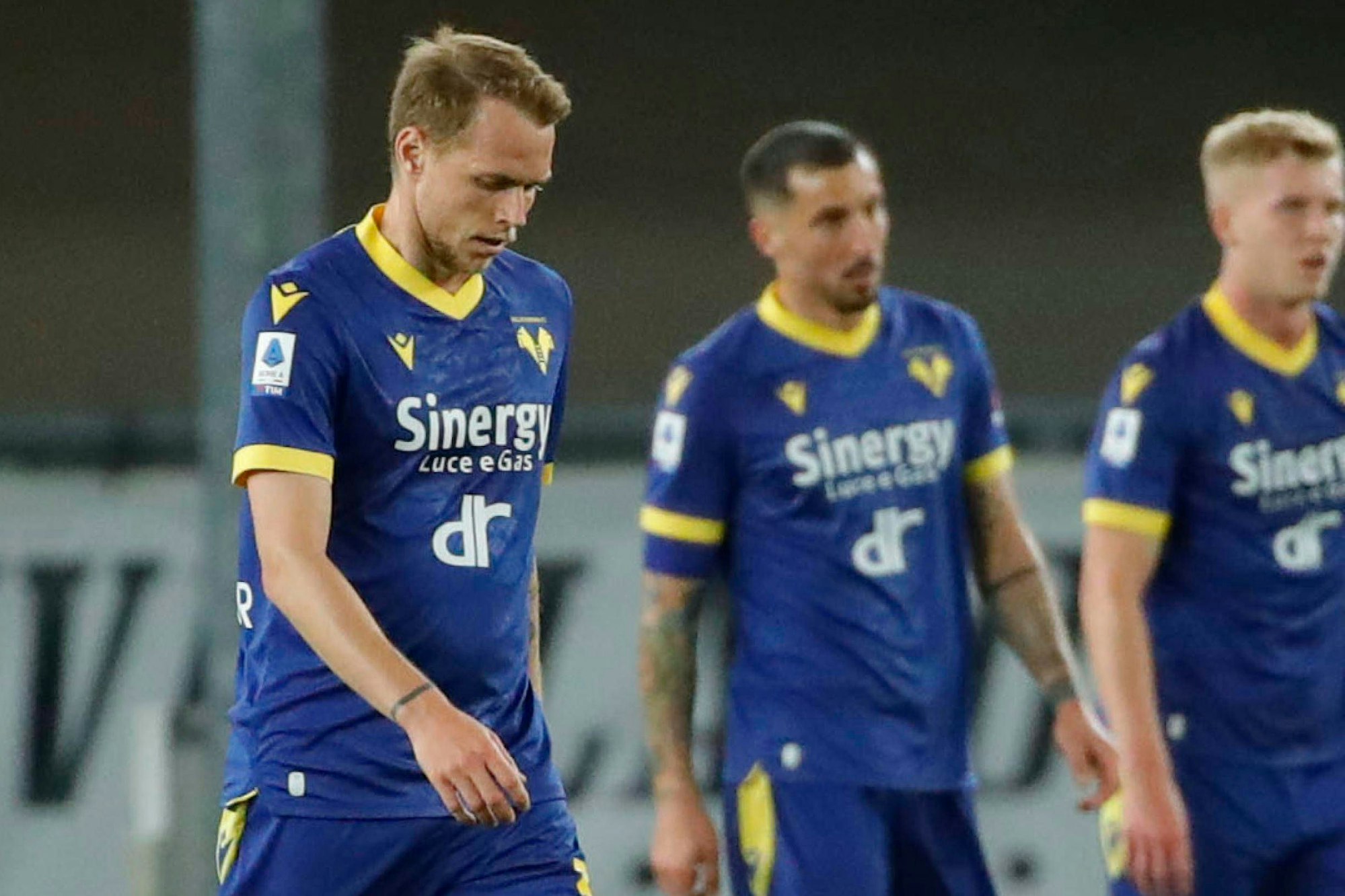 Ondrej Duda nach dem 0:5 mit Hellas Verona am 3. Mai gegen Inter Mailand. Der Mittelfeldspieler wird seiner Mannschaft vorerst fehlen.