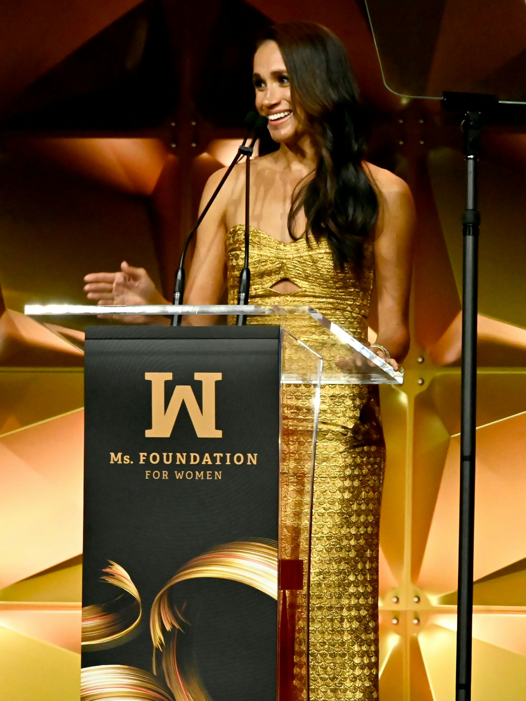 Meghan bei der Preisverleihung in New York.