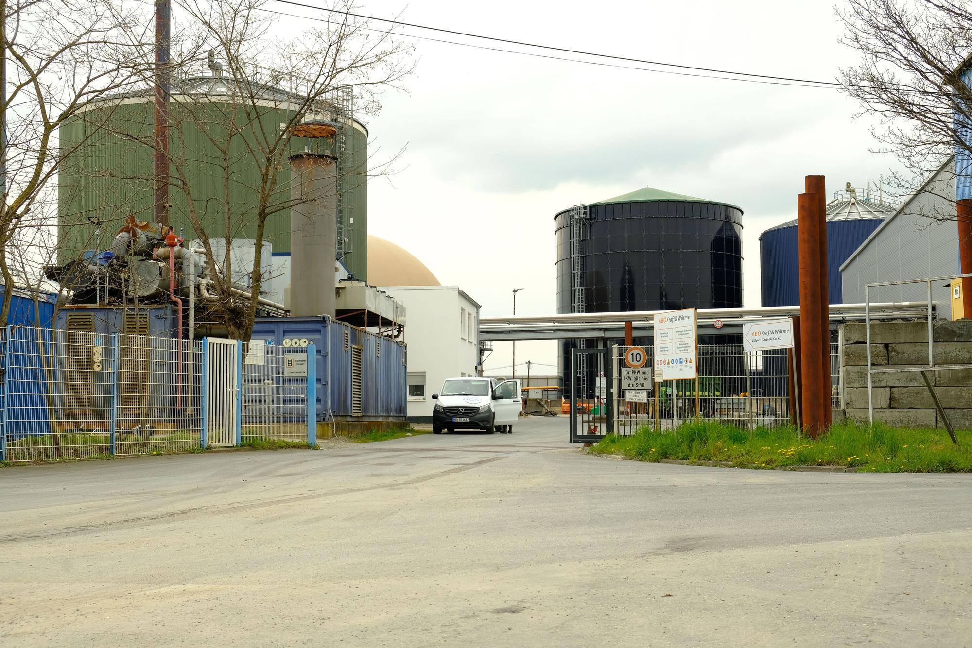 Biogasanlage bei Zülpich-Geich