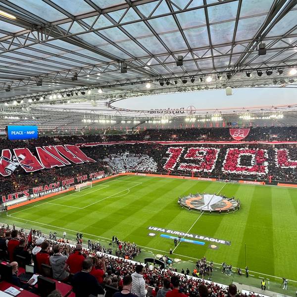Choreographie Bayer Leverkusen - Rom