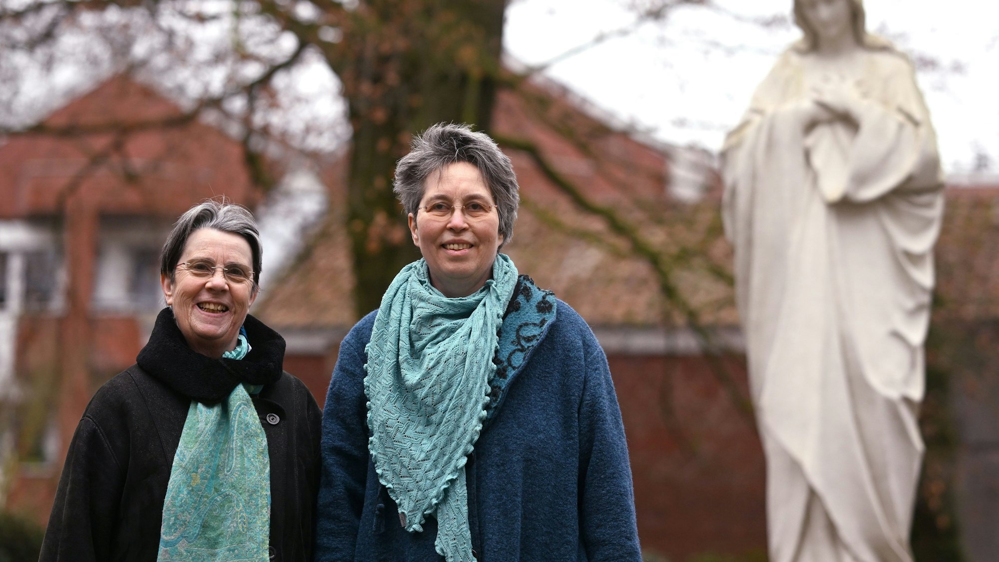 Monika Schmelter (l.) und Marie Kortenbusch haben ihre Beziehung rund 40 Jahre geheim gehalten.