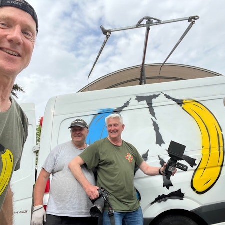 Thomas Baumgärtel (links) und sein Team