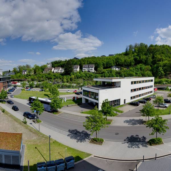 Blick aus dem Fenster von Agewis II auf den möglichen Bauplatz.
