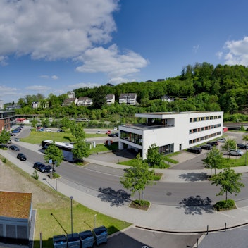 Blick aus dem Fenster von Agewis II auf den möglichen Bauplatz.