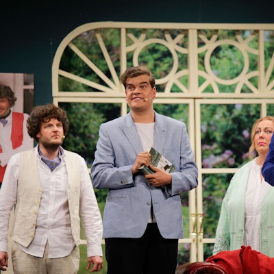 Das Stück „Alles Jode kütt von bove “ feirte Premiere in der Volksbühne am Rudolfplatz.