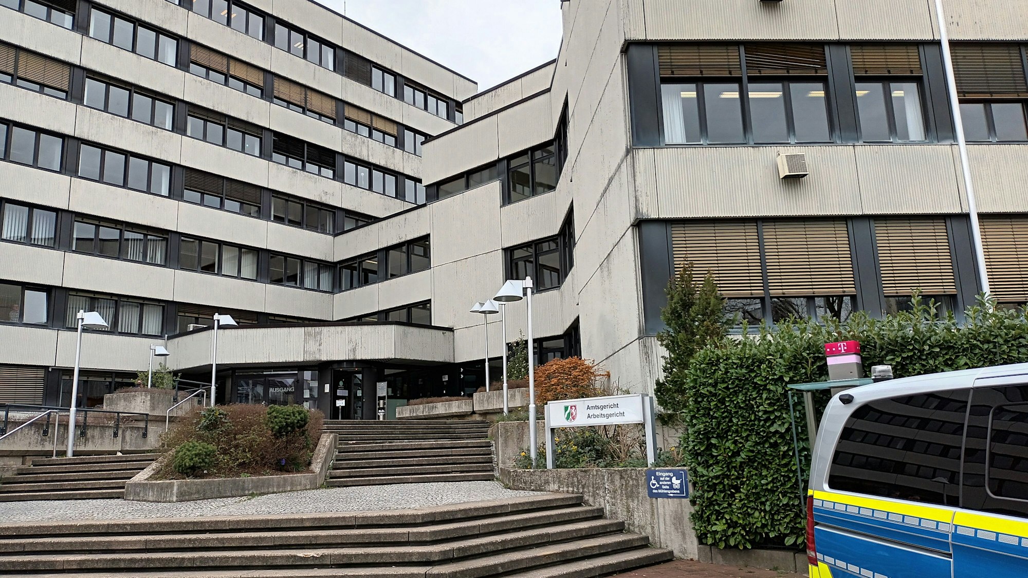 Das Amtsgericht Siegburg.