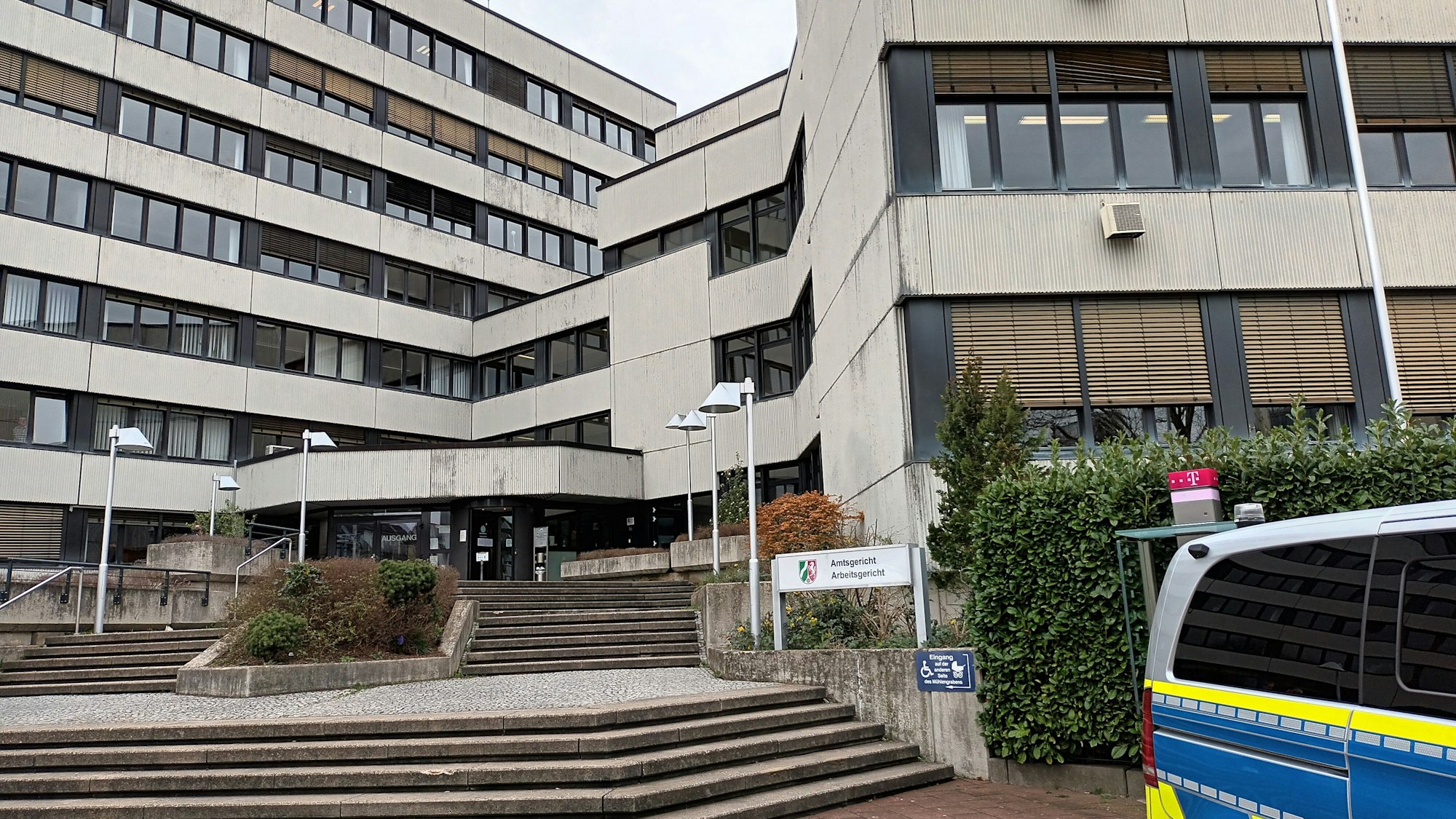 Das Amtsgericht Siegburg.