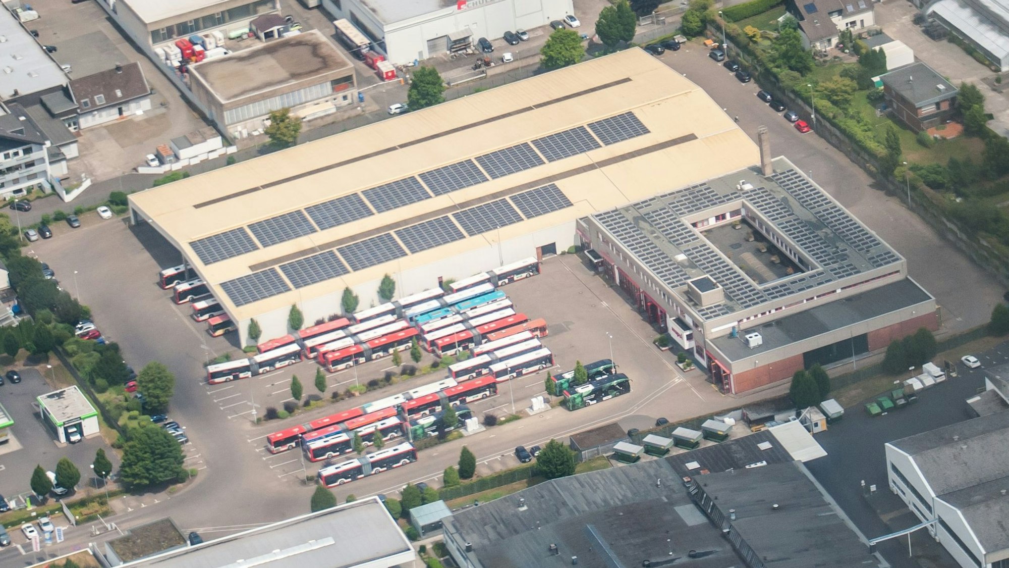 Luftaufnahme Wupsi Betriebshof