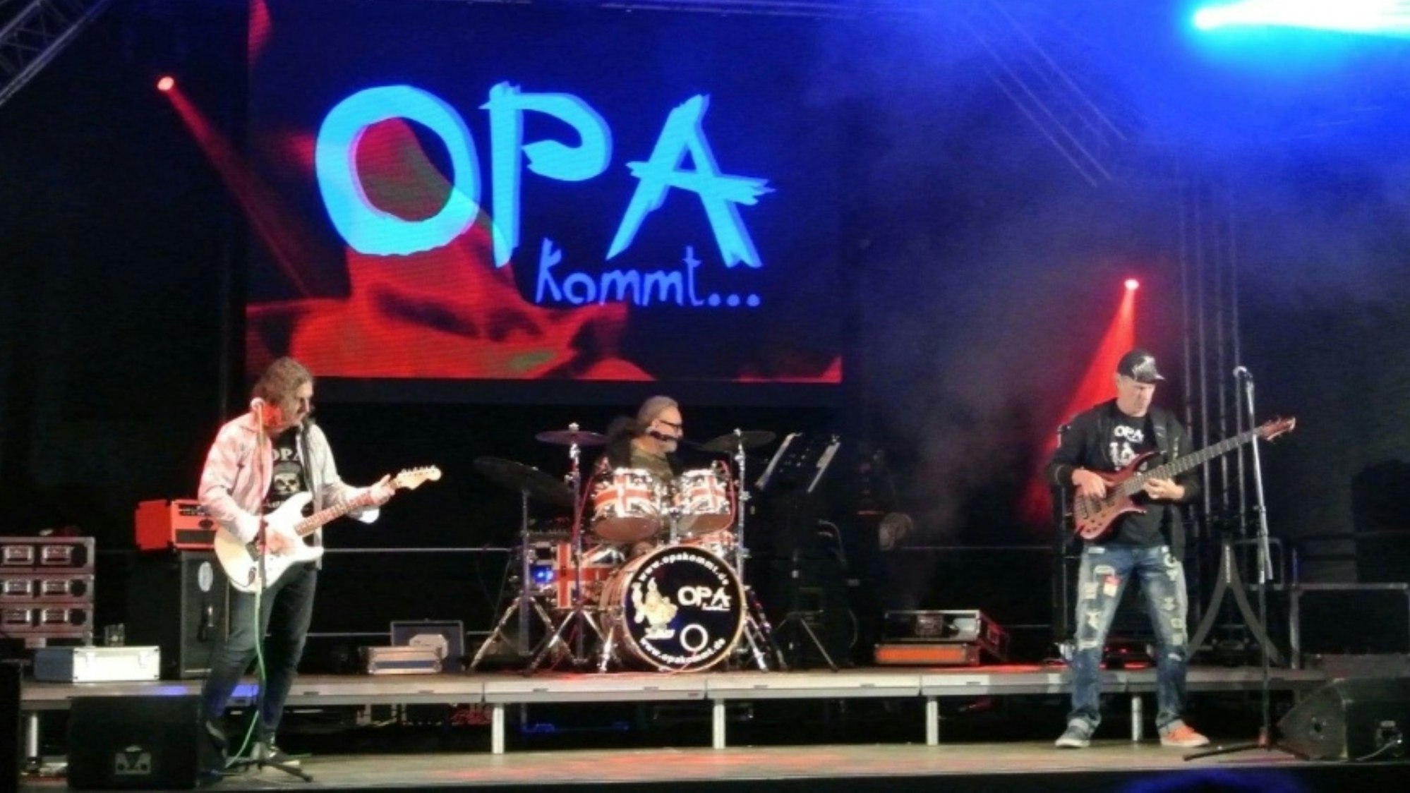 Zur Eröffnung des Festes spielt am Freitagabend die Band „Opa kommt“.
