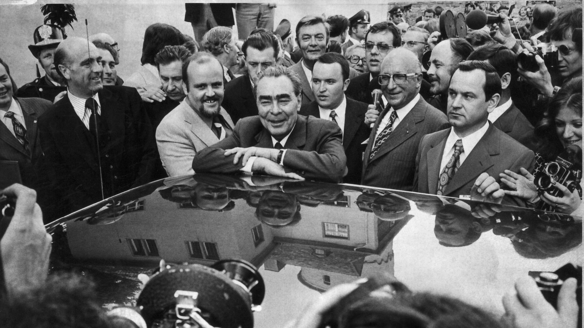 Breschnew auf Schloss Homburg