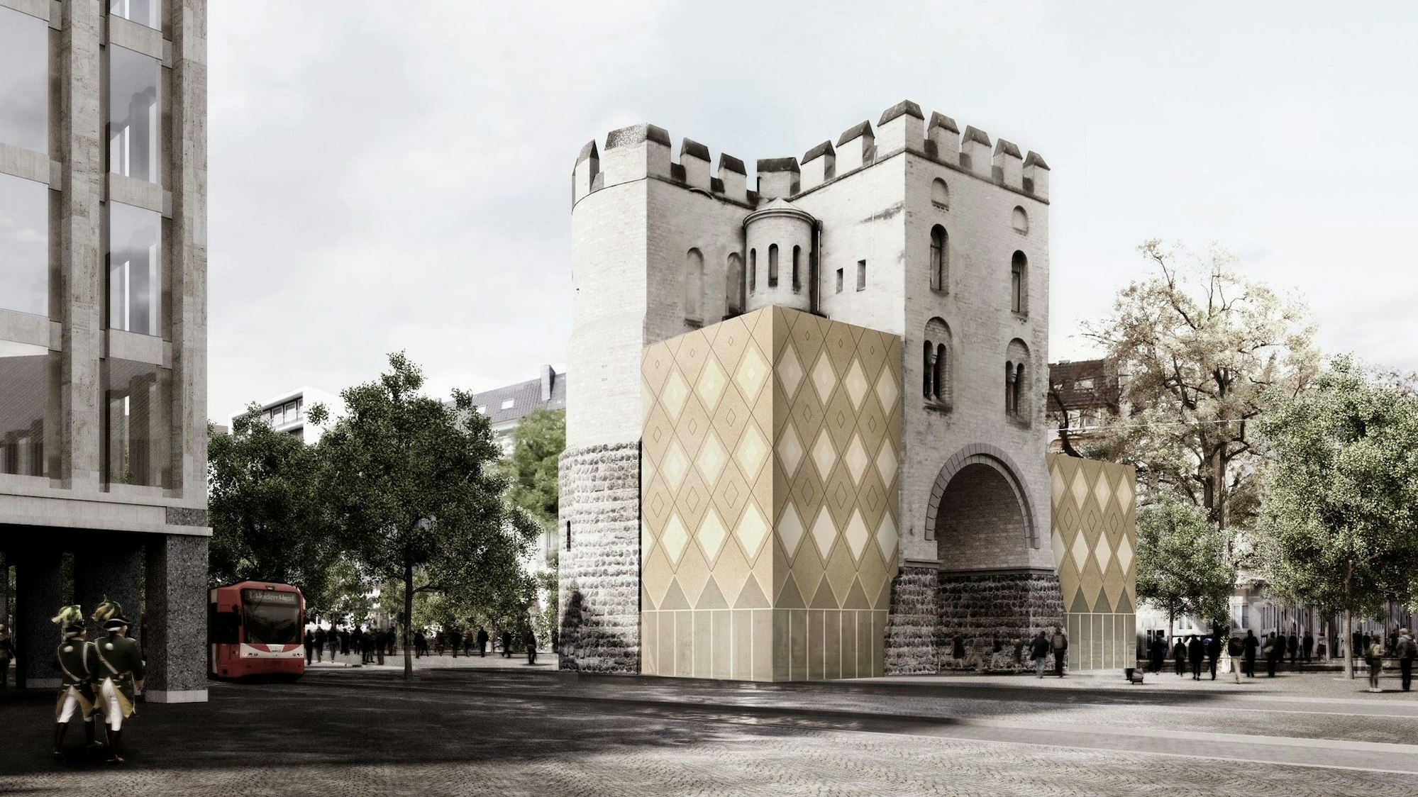 So sehen die neuen Pläne der Ehrengarde aus.