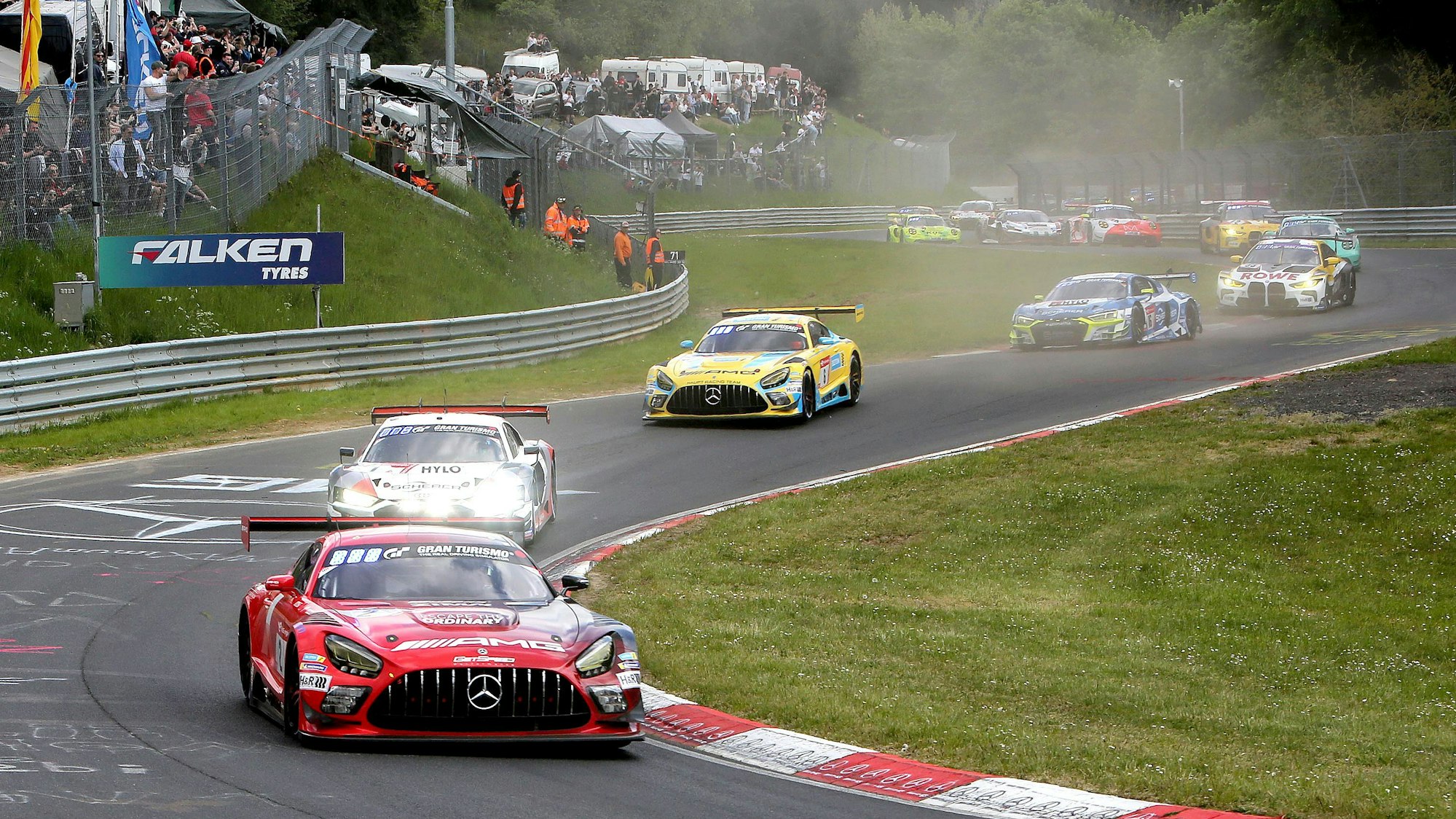 Fabian Schiller beim 24-Stunden-Rennen