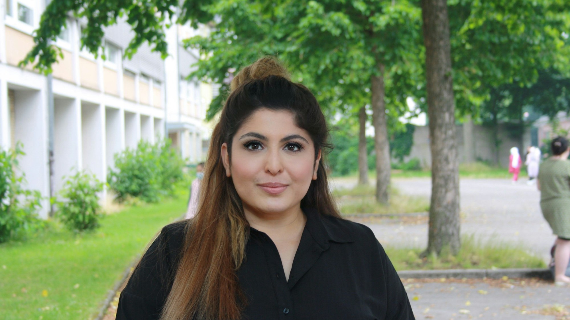 Bahar Aslan kritisiert Rassismus in den Reihen der Polizei.