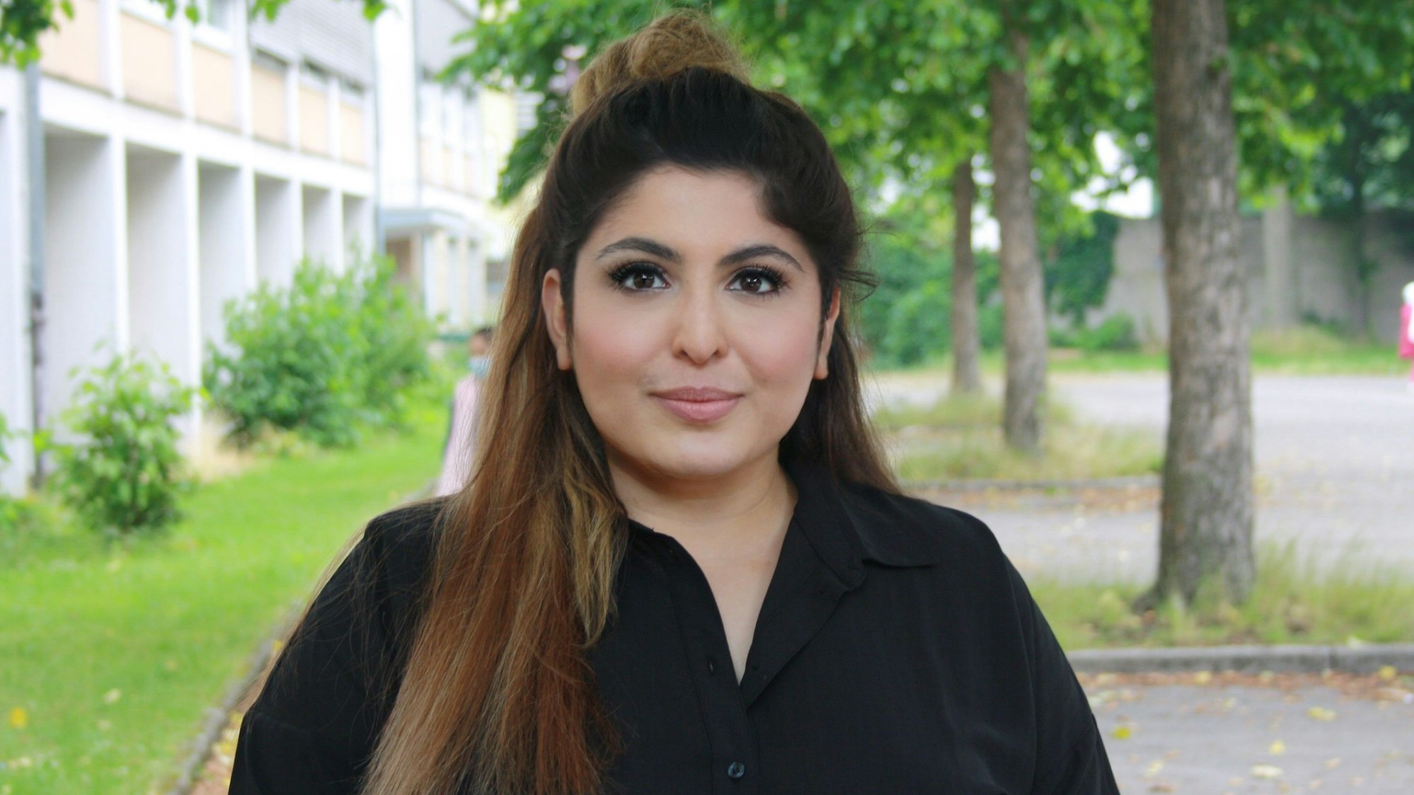 Porträtfoto der von der Polizeihochschule entlassenen Lehrerin Bahar Aslan