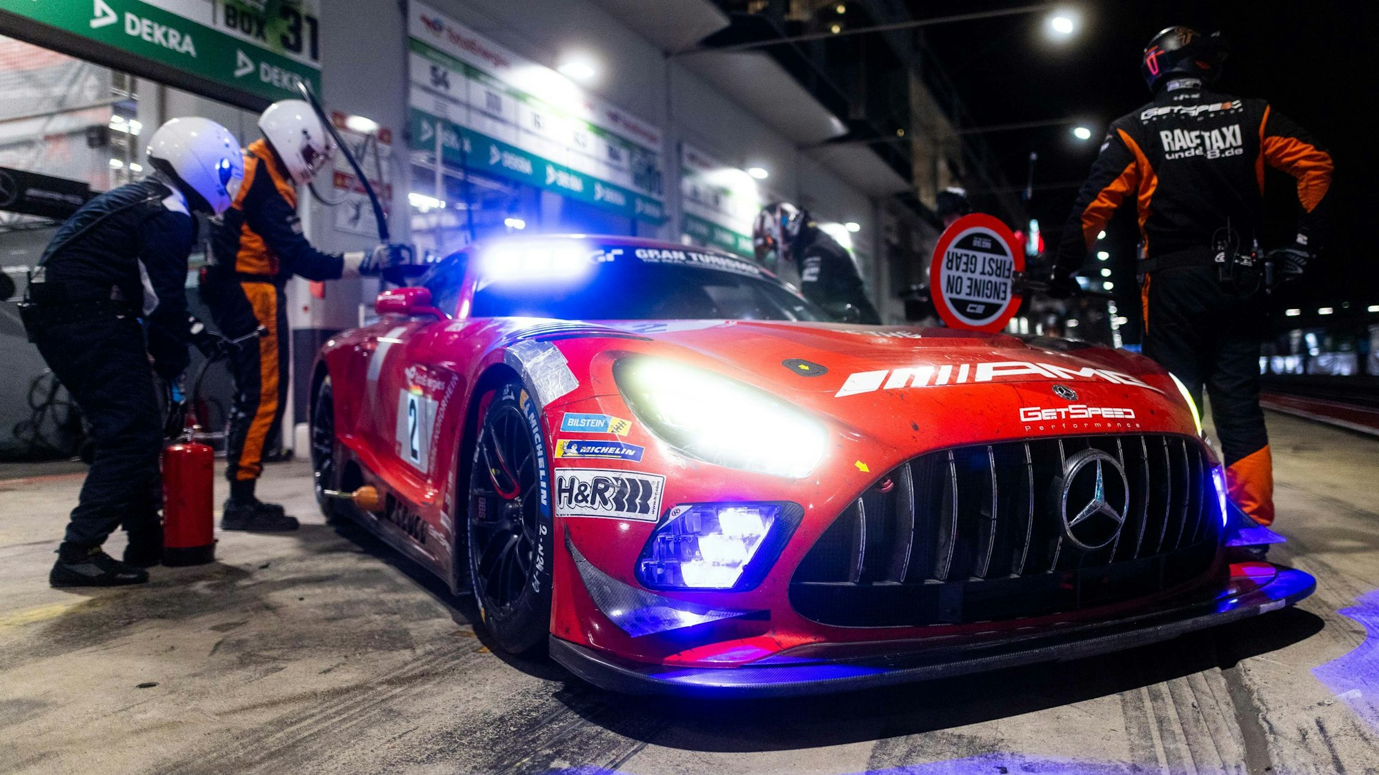 Fabian Schiller beim 24-Stunden-Rennen