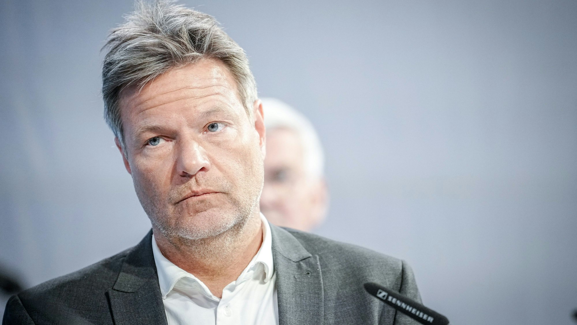 Robert Habeck (Bündnis 90/Die Grünen), Bundesminister für Wirtschaft und Klimaschutz.