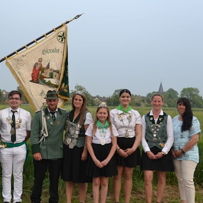 Die neuen Majestäten der Schützenbruderschaft Mülheim-Wichterich.
