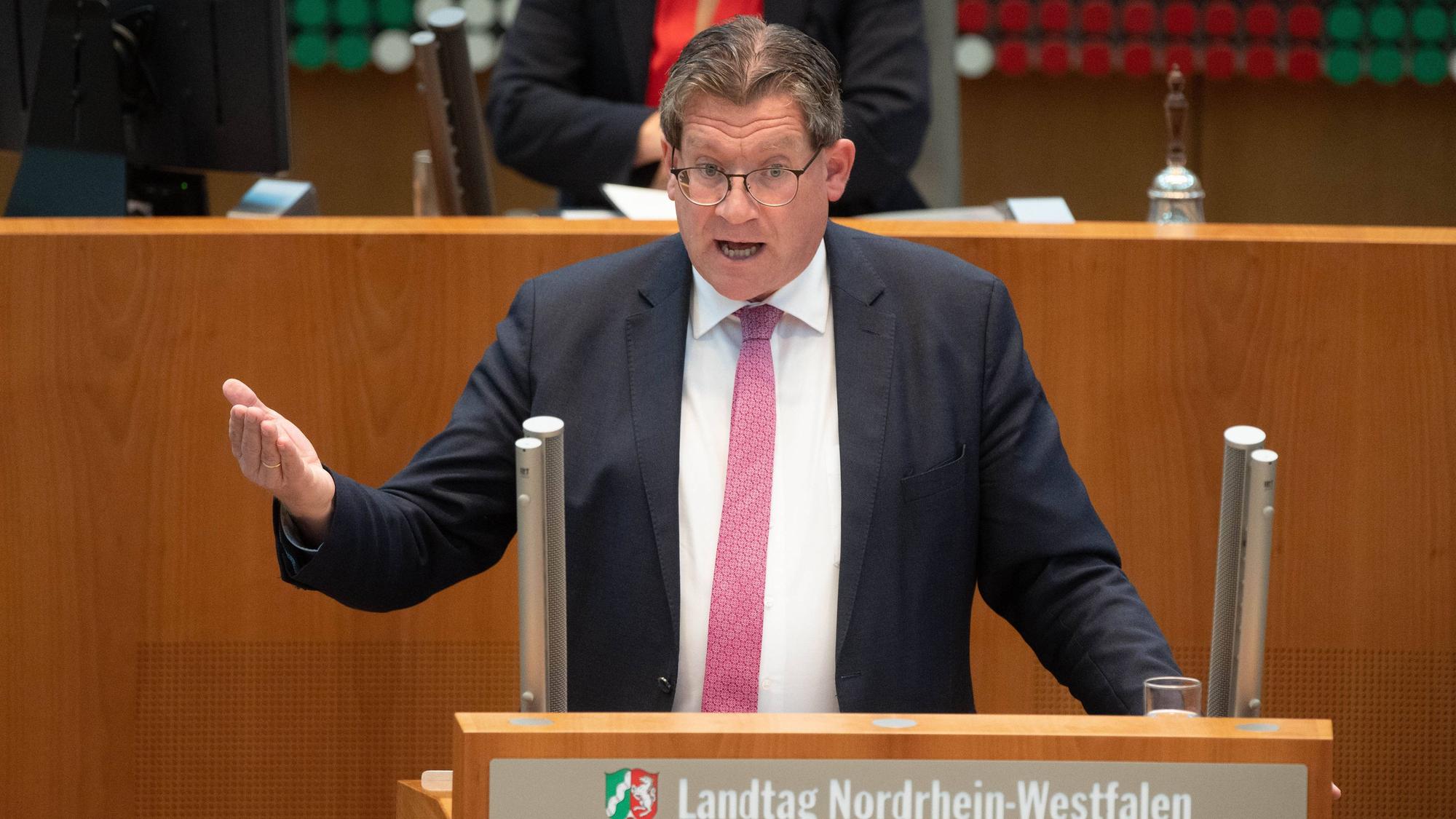 Dietmar Brockes, Wirtschasftexperte der FDP-Fraktion im Landtag.