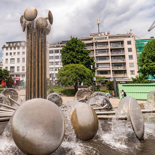 Springbrunnen am Ebertplatz