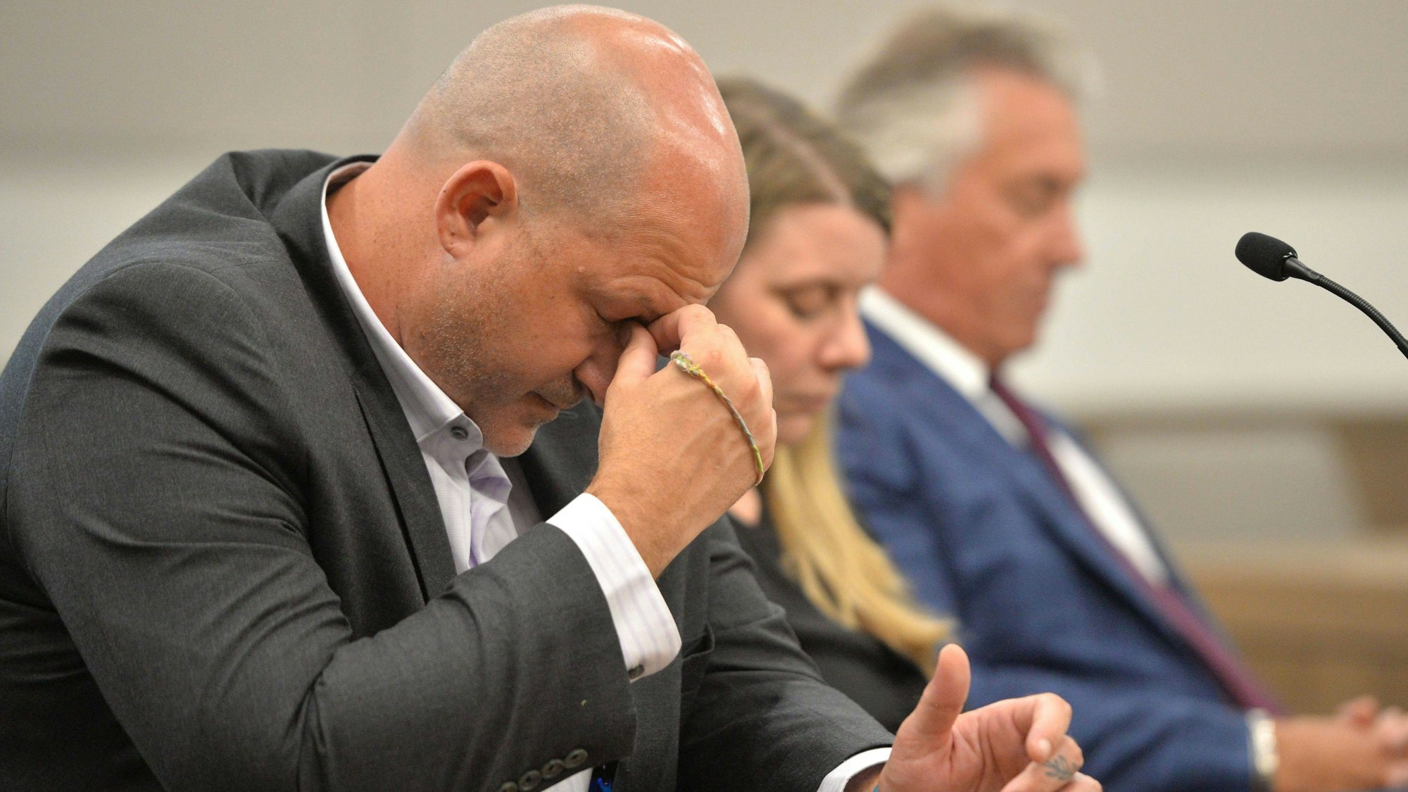 Joseph Petito, Vater von Gabby Petito, sitzt im Zivilprozess um seine getötete Tochter.