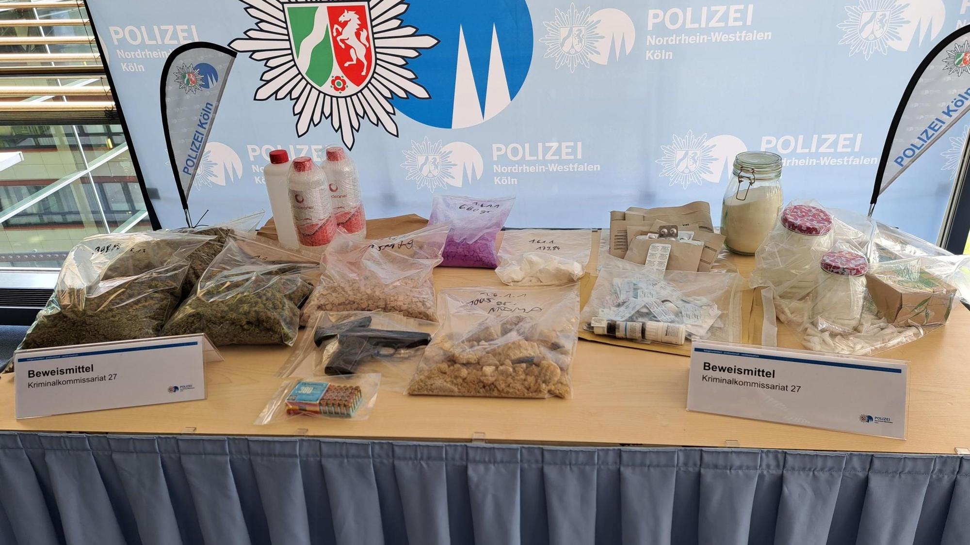 Drogen- und Waffenfund in der Kölner Südstadt