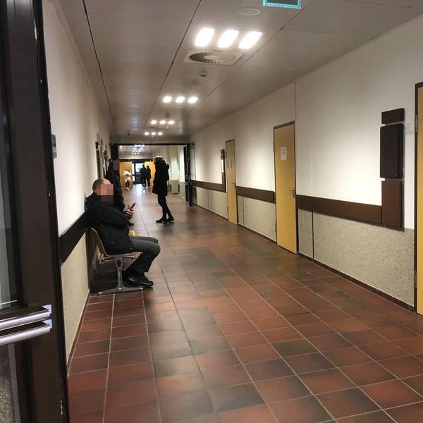Ein Flur im Kölner Landgericht. Foto: Ralf Krieger