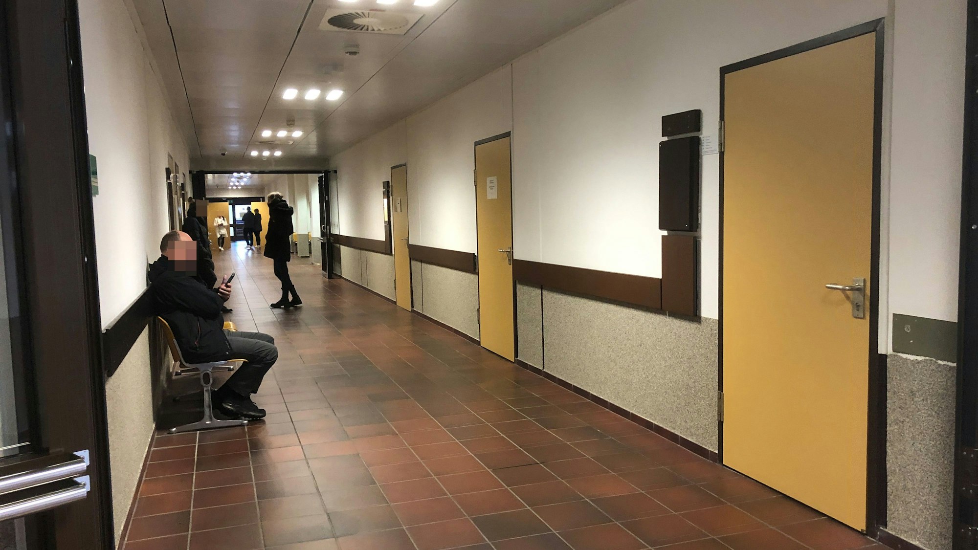 Ein Flur im Kölner Landgericht. Foto: Ralf Krieger