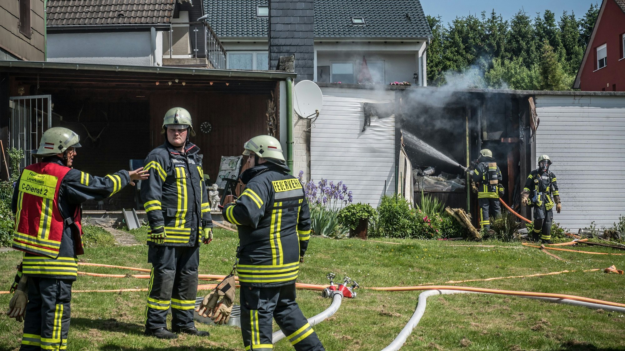 Anbau im Garten des Steinbücheler Hauses