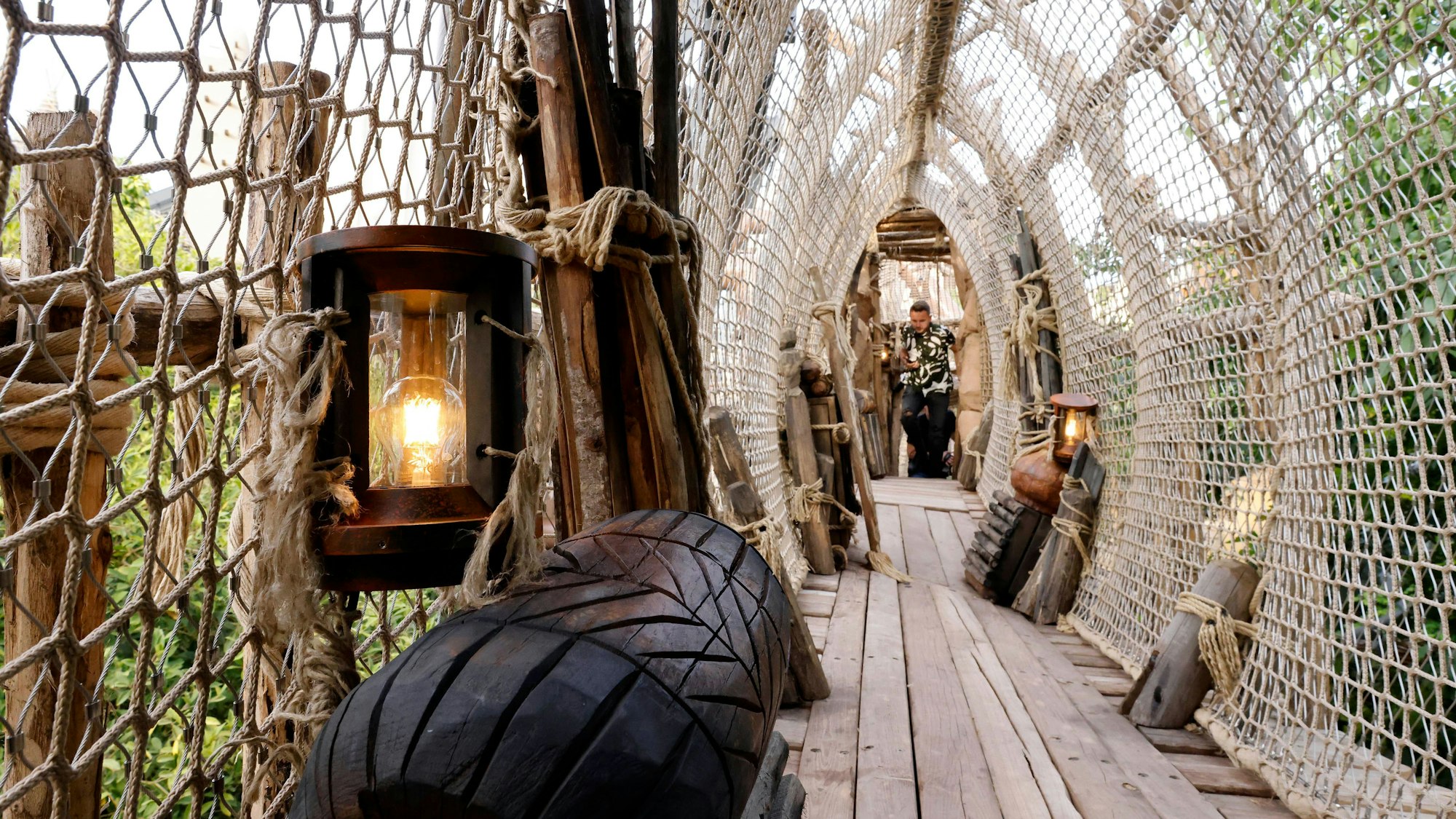 Der Adventure Trail im Phantasialand.