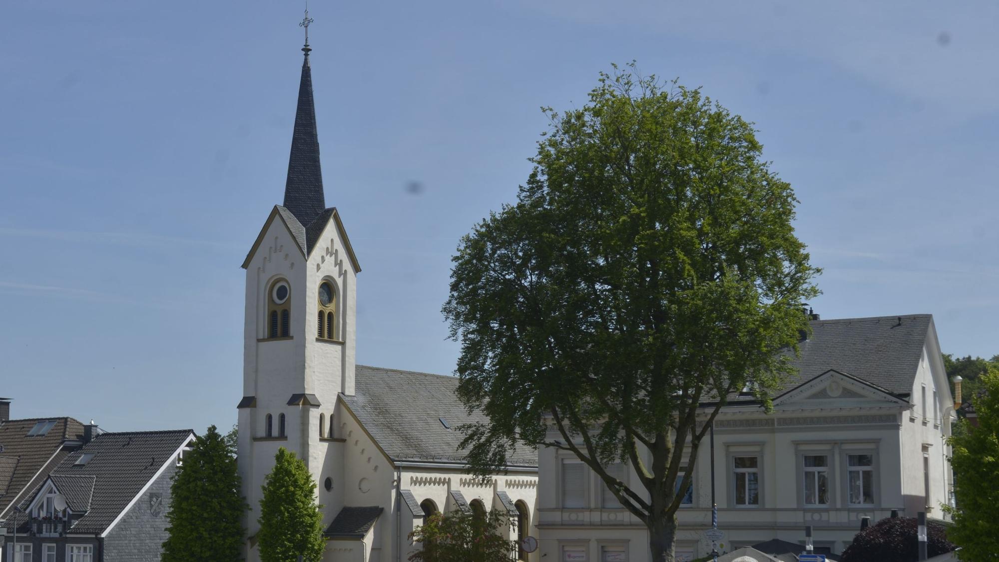 Die Evangelische Kirche am Markt in Wipperfürth.