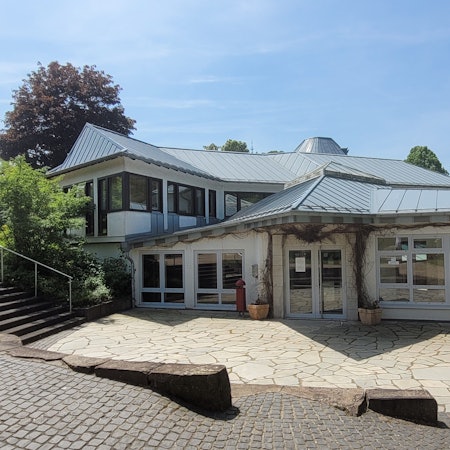Blick auf das ehemalige Nationalparktor in Gemünd.